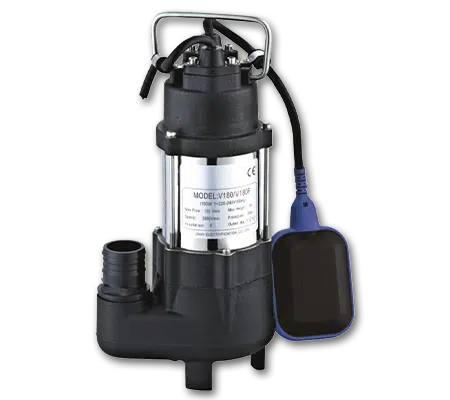 V180-DRAINAGE-PUMP-header-img.png.webp Water Pump Submersible Drainage VANSAN 0.18KW - Image 1
